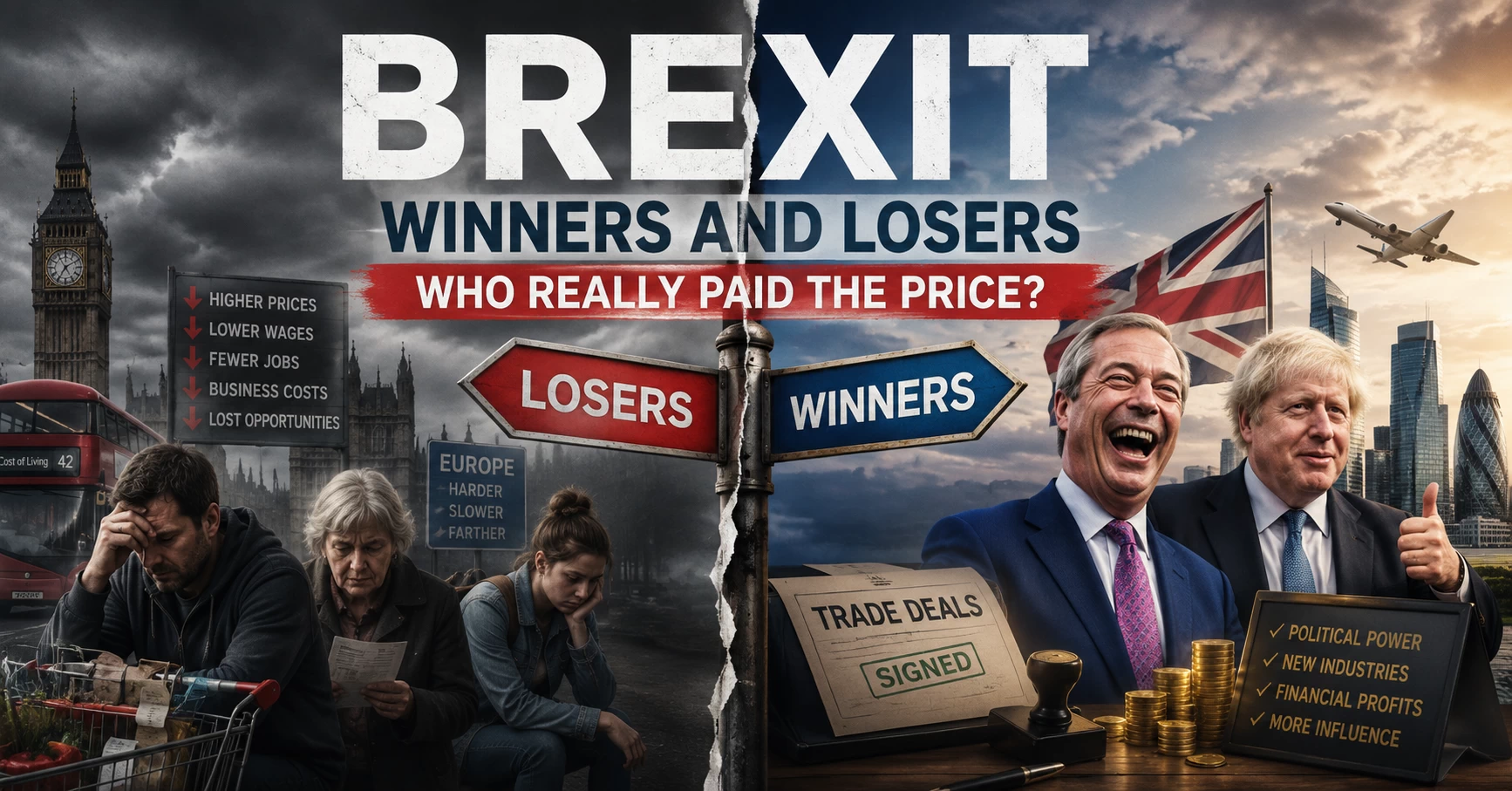 Brexit Winners Losers